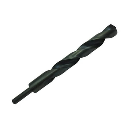 

2 Pcs 15/32 Hss Black Oxide Reduced Shank Drill Bit 1/4 Shank Qualtech Dwdrsd15/32 Flute Length: 3-1/2 ; Overall Length: 4-7/8