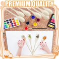 thumbnail image 4 of 50 Pcs 10 Inch Wooden Spoons Bulk for Baking Mixing Serving, 4 of 5
