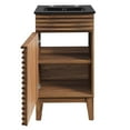 thumbnail image 5 of Modway Render 18" Bathroom Vanity in Walnut Black, 5 of 10