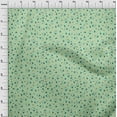 thumbnail image 3 of oneOone Cotton Cambric Light Mint Green Fabric Chevron & Triangle Geometric Fabric For Sewing Printed Craft Fabric By The Yards 42 Inches Wide, 3 of 4