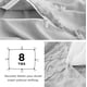 thumbnail image 5 of Juego de fundas de edredón Bedsure Boho Queen Size, gris claro, 3 piezas, 5 of 7