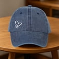 thumbnail image 2 of AirLoni Unisex Adjustable Dad Trucker Hat Foldable Lightweight Breathable Classic Baseball Cap for Men Women Navy,One Size, 2 of 4
