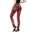 thumbnail image 7 of Xysaqa Womens Skinny Jeans Look Leggings, High Waisted Stretch Butt Lifting Jeans Casual Fake Denim Leggings Long Pants S-3XL, 7 of 7