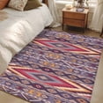 thumbnail image 5 of Southwest Aztec 3'x5' Washable Rug, Country Retro Ethnic Geometric Motifs Non-Slip Area Rugs for Entryway Kitchen Classroom, Dorm Throw Carpet, Low Pile Soft Indoor Floor Mat, 5 of 9