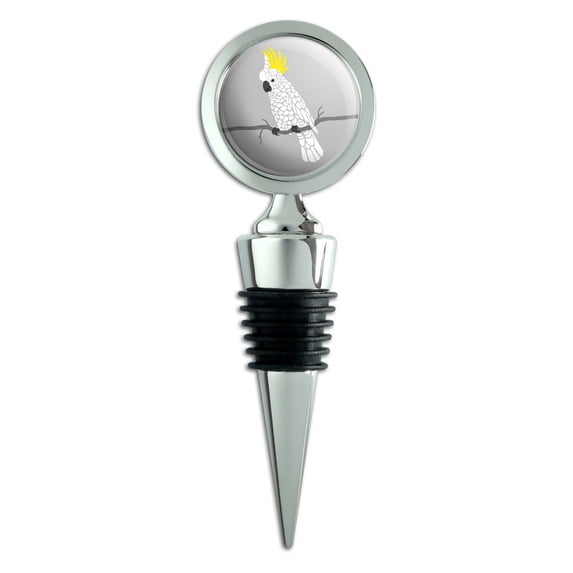 Cockatoo Bird Parrot Pet Wine Bottle Stopper