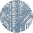 thumbnail image 6 of Unique Loom Outdoor Bohemian Collection Area Rug - Anthro (13' 1" Round Blue/Ivory), 6 of 6