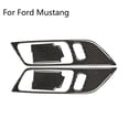 thumbnail image 2 of 4 Pcs Carbon Fiber Interior Door Handle Cover Trim For Ford Mustang 2015-2021, 2 of 5