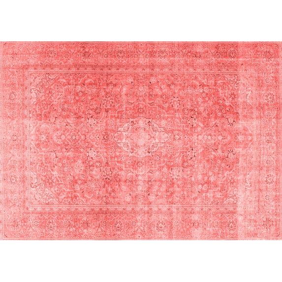 Ahgly Company Indoor Rectangle Persian Red Traditional Area Rugs, 7' x 9'