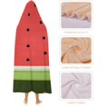 thumbnail image 4 of Fruit Watermelon Hooded Blanket for Adults & Kids, Soft Flannel Bed Throw Blanket Cozy Plush Gifts for Home Decor, 4 of 6