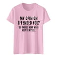 thumbnail image 5 of Womens Sarcastic T Shirts With Funny Sayings Novelty Graphic Tees For Women Long Sleeve Compression Shirts for Women Women's Tees Layering Tee Long Sleeve Women's Shorts Athletic Tops for Women Short, 5 of 5
