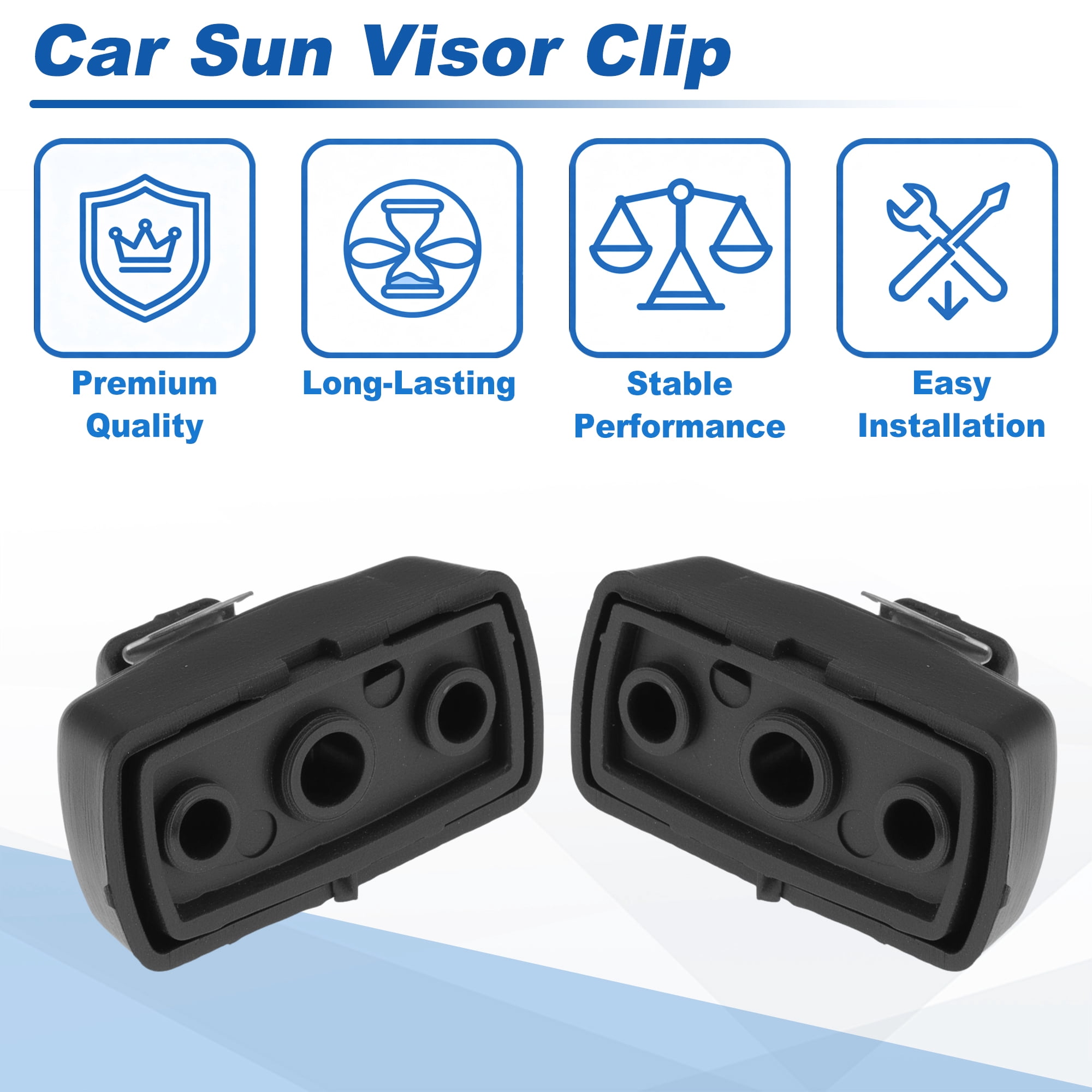 Unique Bargains Sun Visor Clip for Volkswagen Beetle 1998-2010 and Other Models