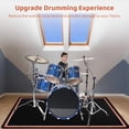 thumbnail image 2 of Juego de alfombras Drum Rug Aucuda Fluffy de 180 x 150 cm con antideslizantes, 2 of 7