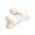 thumbnail image 2 of Almohada de juguete de peluche, cojín de viaje decorativo relleno, juguete de peluche para acurrucarse para el hogar Blanco perfke Juguetes de peluche, 2 of 9