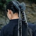 thumbnail image 6 of Elegant Big Butterfly Hair Clips Ladies Female Tassels Hairpin Hair Headwear for Women Thinner Thick Hair Accessory, 6 of 8