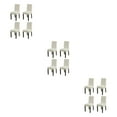 thumbnail image 4 of Wweixi 4pack/lot Stylish Chair Covers For Dining - Transform Dining Room With Ease Durable Cover For Dining white 3Set, 4 of 6