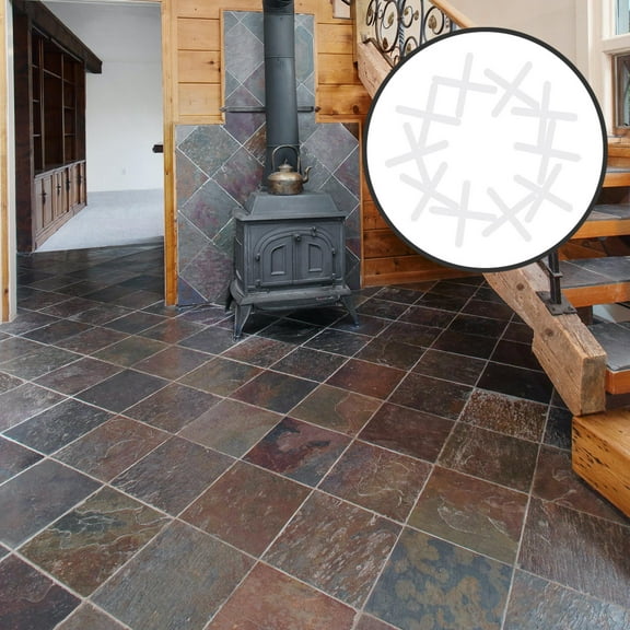 FOMIYES 1000pcs White 2mm Plastic Tile Spacers Leveling System for Easy Toilet Installation