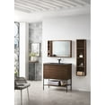 thumbnail image 5 of James Martin Vanities 801V35.4Mbkchb Milan 36" Wall Mounted Or Free Standing Single Basin, 5 of 7