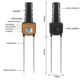 thumbnail image 4 of Grain Moisture Meter Digital Humidity Tester Hygrometer Jgl-188 Use For Corn Wheat Rice Bean Moistu, 4 of 5