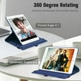 thumbnail image 7 of Fintie Swivel Case for iPad 6th / 5th Generation (2018 2017 Model, 9.7 inch), iPad Air 2 / iPad Air 1-360 Degree Rotating Protective Stand Cover, 7 of 7