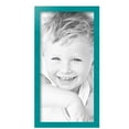thumbnail image 2 of ArtToFrames 10" x 20" Aqua Picture Frame, 10x20 inch Green Wood Poster Frame (4428), 2 of 8