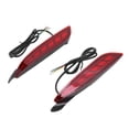 thumbnail image 1 of Car Rear Bumper Light, IP65 Waterproof Shockproof LED Red Lens Bumper Brake Lamp 2PCS  for Repair, 1 of 7
