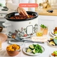 thumbnail image 4 of Beautiful 6 Qt Programmable Slow Cooker, Wildflower White Icing by Drew Barrymore, 4 of 14