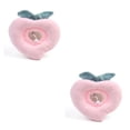 thumbnail image 1 of ZLight Cat Neck Cone Wound Fruit Shaped Puppy Accessories Elizabethan Collars Cover Recovery Collar Kitten Cones Peach Pattern L 2Set, 1 of 6