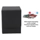 thumbnail image 4 of Caja De Almacenamiento De Tarjetas, Protector De Caja De Almacenamiento De Tarjetas De Juego De Cuero PU Magnético Vertical De 100 Tarjetas, 4 of 7