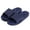 Navy, variant on Anti-Slip Slides Sandals for Women Men, Bathroom Shower Slippers Quick Drying Shower Shoes Lightweight Clouds House Slippers, Size 6-14