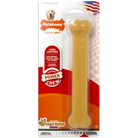 UPC: 0018214830481 | Nylabone Power Chew Dura Chew Peanut Butter Dog Chew Toy Giant