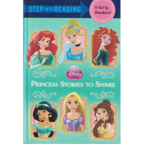 Pre-Owned Step Into Reading Princess Stories to Share 6 Early Readers Paperback
