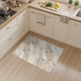 thumbnail image 2 of ODIKA 3'x5' Washable Area Rug Non-Slip, Flatweave, Easy Care Extra Large Flowing Asymmetrical Tonal Gradient Minimalist Neutral for Hallway, Laundry Room, 2 of 7