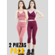 thumbnail image 4 of Set De 2 Conjuntos Deportivos Mujer Unitalla Capri Y Top Stretch Fit, 4 of 5