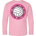 thumbnail image 3 of Inktastic Volleyball Girl Long Sleeve Youth T-Shirt, 3 of 5