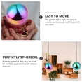 thumbnail image 3 of Raindrops 2pcs Colorful Metal Ball Stainless Steel Spherical Yard Decor, 3 of 8