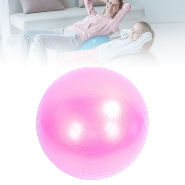 Gym Ball, Inflatable Exercise Ball with Pump for Balance Blue,Pink