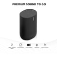 thumbnail image 4 of Sonos Move Smart Portable Wi-Fi and Bluetooth Speaker - Black, 4 of 6