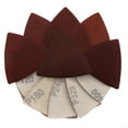 thumbnail image 3 of 20Pcs Hook&Loop Triangle Sandpaper 80×80×80mm Sanding Disc Sandpaper 40-400Grit, 3 of 5