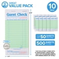 thumbnail image 2 of Cuadernos de cheques para invitados Stock Your Home Green (paquete de 10), 2 of 7