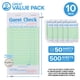 thumbnail image 2 of Cuadernos de cheques para invitados Stock Your Home Green (paquete de 10), 2 of 7