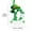 D, variant on Christmas and St. Patrick's Day Green Initial Christmas Ornament for Tree 2D Acrylic Personalized Monogram Pendant, 26 Letters Christmas Hanging Decorations for DIY Crafts Xmas Home Decor, Letter Y