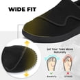 thumbnail image 3 of Diabetic Shoes for Men Wide Width Orthopedic Slip-on Shoes Adjustable Closure Walking Sneakers for Foot Pain Relief Swollen Feet, 3 of 5