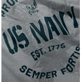 thumbnail image 5 of US Navy Property of Semper Fortis Toddler Boy Girl T Shirt Infant Toddler Brisco Brands 12M, 5 of 6