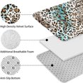 thumbnail image 5 of Leopard and Tiger Pattern Bathroom Rugs Sets 3 Piece,Toilet Cover Set,Absorbent Non Slip Bathroom Mats Sets with U-Shaped Contour Rug Toilet Rug Set, 5 of 5