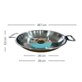 thumbnail image 3 of Moven Paellera De 26 Cm de Acero Inoxidable, 3 of 6