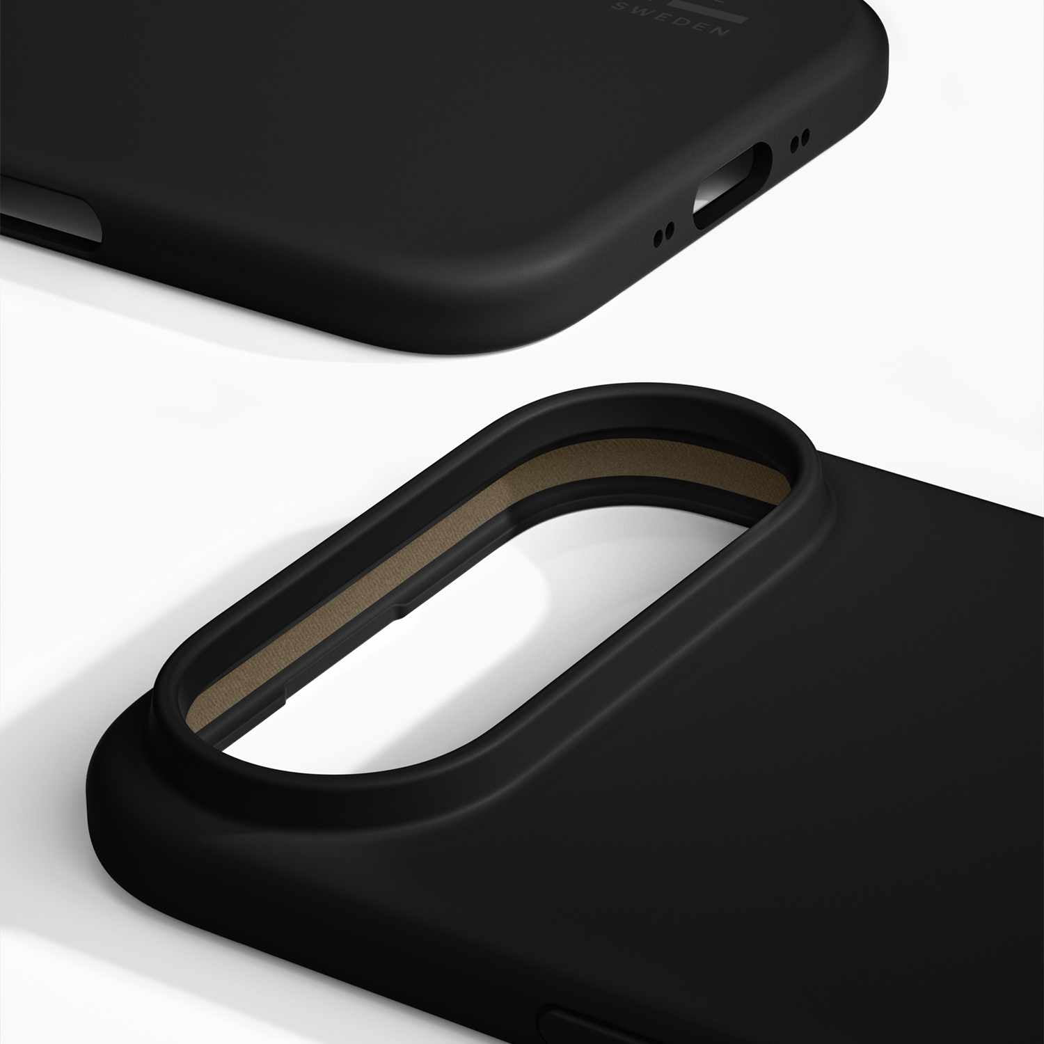Ideal of Sweden Silicone MagSafe Case Black for iPhone 17 Pro