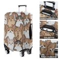 thumbnail image 5 of Corgi Crowd Luggage Cover Fashion Suitcase Cover Baggage Covers Fit 25-28 Inch Luggage (Go Travel), 5 of 5