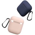 thumbnail image 2 of HZKAICUN AirPods Case, Full Protective Silicone AirPods Accessories Cover Compatible with Apple AirPods 2 Wireless and Wired Charging Case(Front LED Visible) 2 Pack, 2 of 7