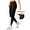 Black, variant on Women's Joggers Pants Athletic Lightweight Leggings High Waisted Tapered Lounge Pants with Pockets for Workout, Yoga, Running Khaki Brown L