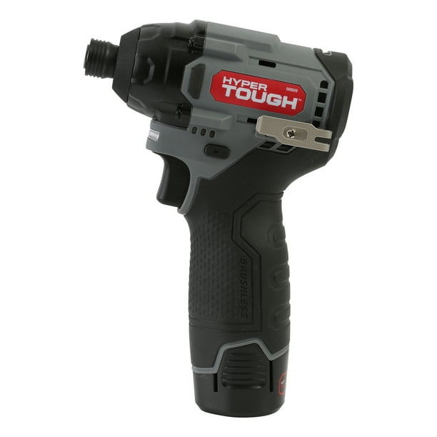 Hyper Tough 12V Max* LithiumIon Cordless Brushless Impact Driver with